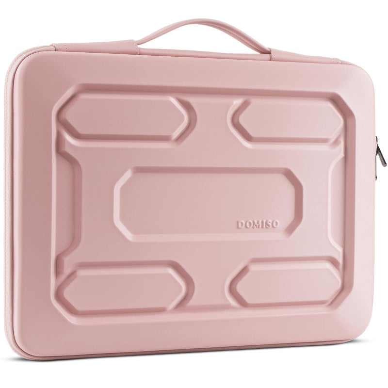 DOMISO 17 inch Laptop Sleeve with Handle Shockproof Waterproof EVA Protective Case for 17.3"" ZBook Fury 17.3 G8/MSI GS73VR Stealth Pro/HP Envy 17/LG Gram 17""/ROG Strix GL702VS  Pink - Image 2